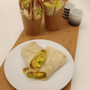 WRAPS POULET CURRY