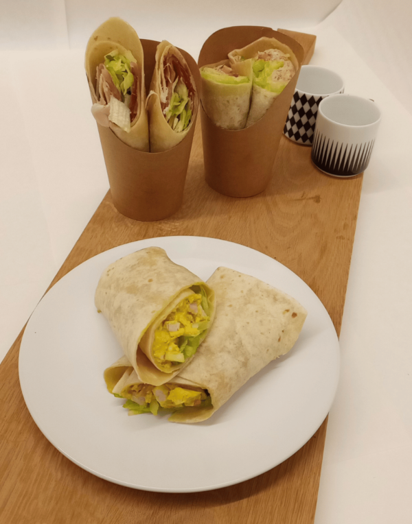 WRAPS POULET CURRY